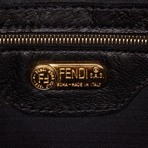 vintage fendi logo bag|handbag logo identification.